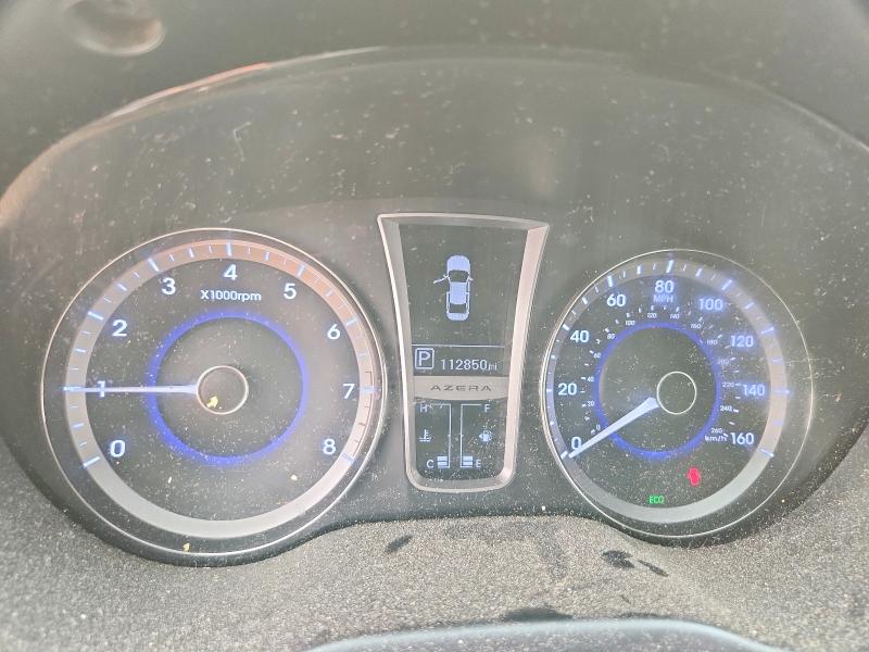 2012 Hyundai Azera VIN KMHFH4JG8CA192039 COPART salvage auction — MINOR DENT/SCRATCHES, NY - CERTIFICATE OF TITLE, sold $600 on 2026-07-20 (photo 9)
