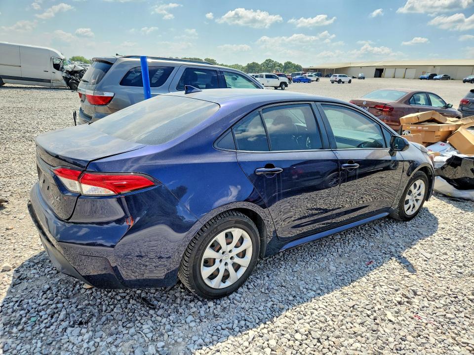 2020 Toyota VIN JTDEPRAE0LJ075473 COPART salvage auction — REAR END, Tn - Salvage Certificate, sold $3,600 on 2026-07-23 (photo 3)
