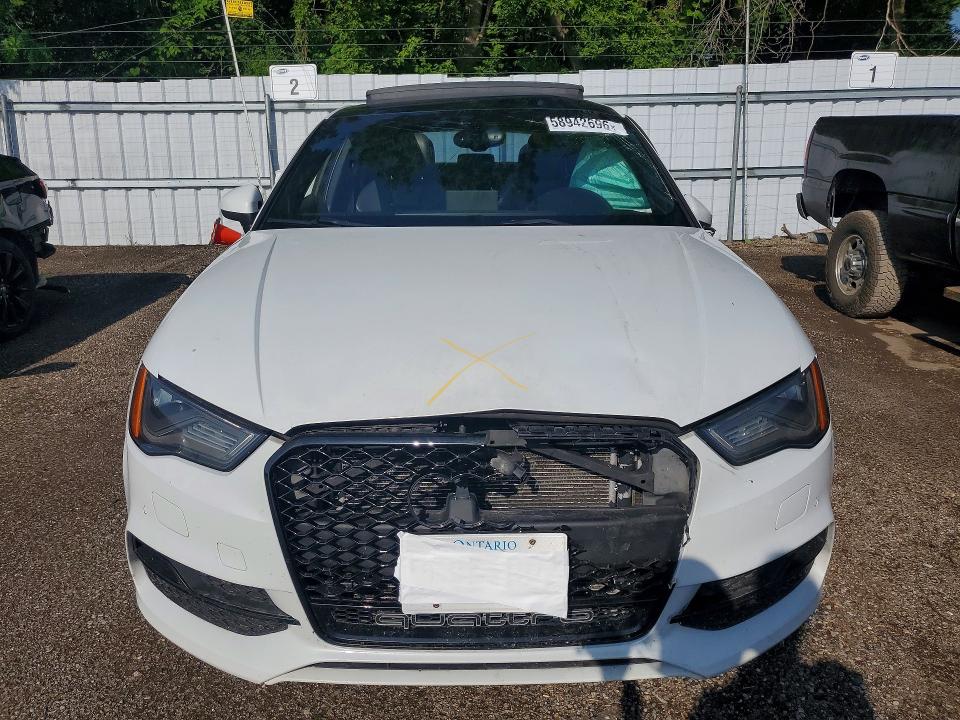 2015 Audi A3 VIN WAUKFRFF3F1042346 COPART salvage auction — SIDE, ON - PERMIT NO BRAND - UNFIT, sold $1,050 on 2026-07-16 (photo 5)
