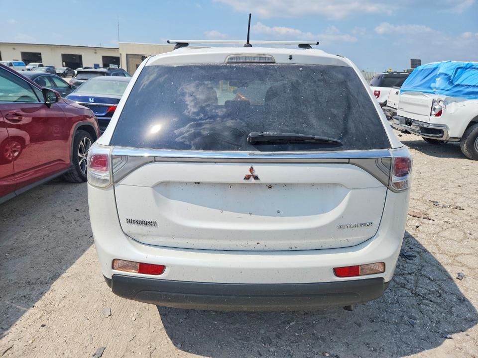 2014 Mitsubishi Outlander VIN JA4AZ3A33EZ002102 COPART salvage auction — MECHANICAL, IL - CERTIFICATE OF TITLE (P), sold $225 on 2026-07-21 (photo 6)