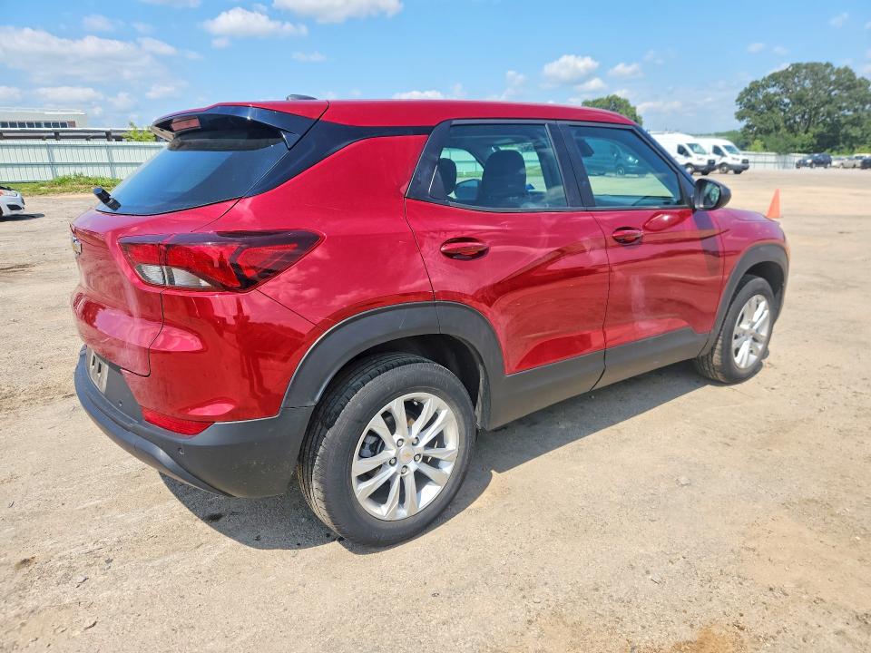 2021 Chevrolet Trailblazer VIN KL79MNSL5MB030764 COPART salvage auction — HAIL, Wi - Cert Of Title-Claim Paid, sold $200 on 2026-07-21 (photo 3)