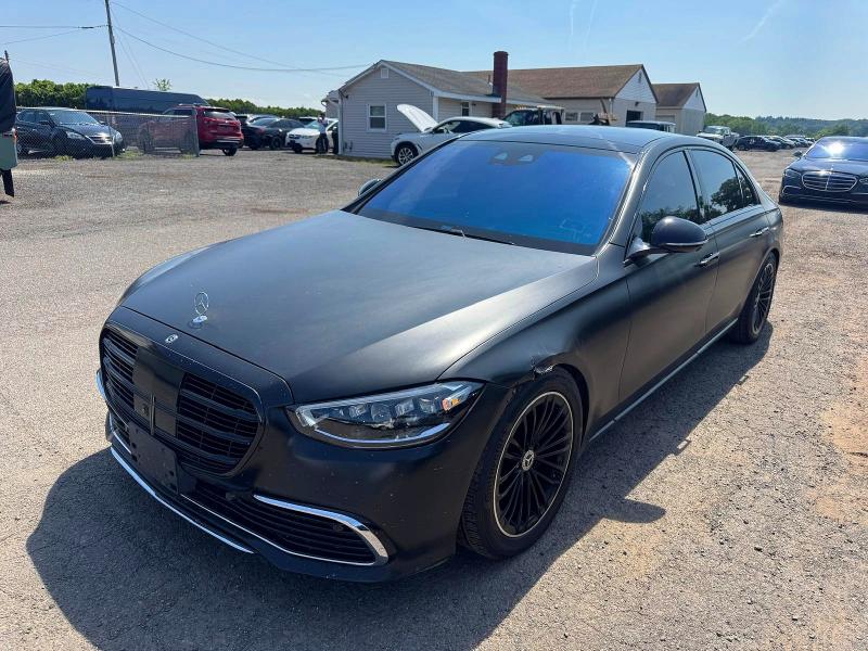 2021 Mercedes-benz S class VIN W1K6G7GB9MA018850 COPART salvage auction — SIDE, Wv - Certificate Of Title (P), sold $49,750 on 2026-07-27 (photo 1)