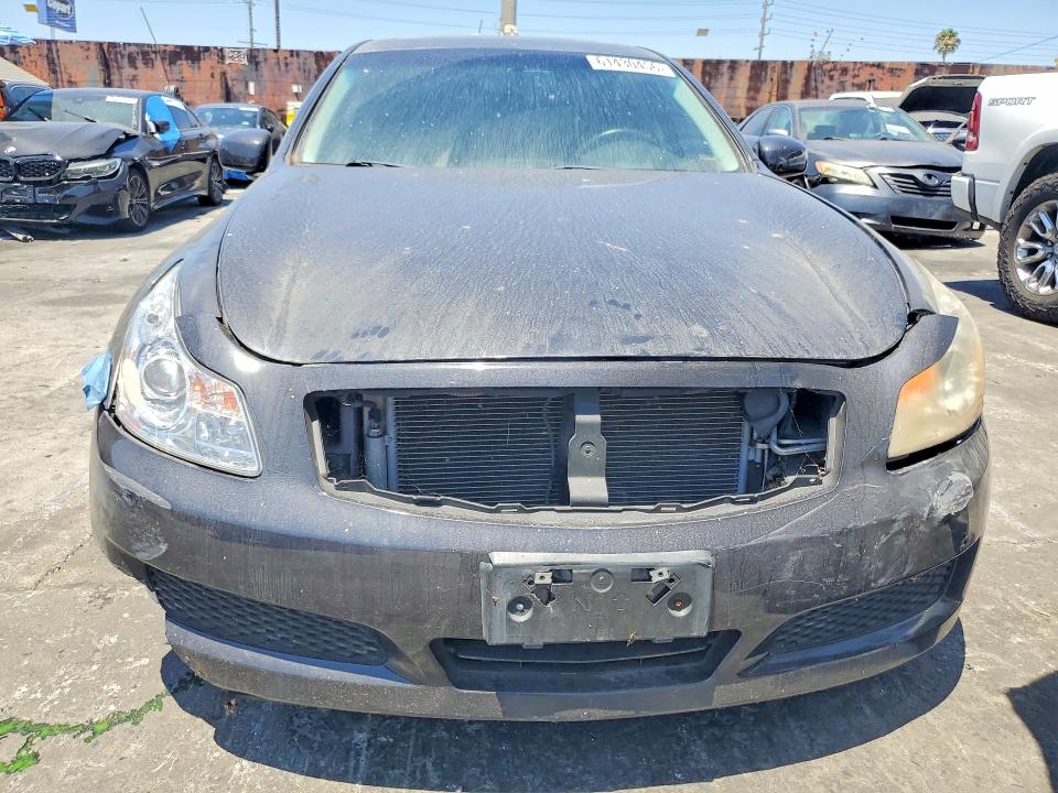 2007 Infiniti G35 VIN JNKBV61E97M727131 COPART salvage auction — FRONT END, Ca - Dis/Dlr/Exp Only Clean Title, sold $225 on 2026-07-22 (photo 5)