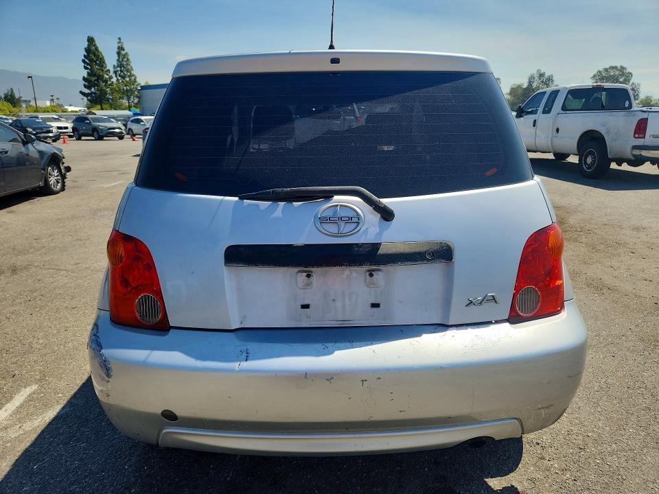 2004 Scion Xa VIN JTKKT624540065086 COPART salvage auction — FRONT END, Ca - Salvage Certificate, sold $150 on 2026-07-28 (photo 6)
