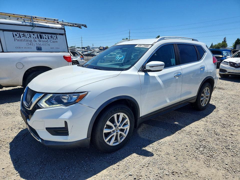 2017 Nissan Rogue VIN KNMAT2MT7HP591863 COPART salvage auction — MINOR DENT/SCRATCHES, Ca - Certificate Of Title, sold $1,000 on 2026-07-28 (photo 1)