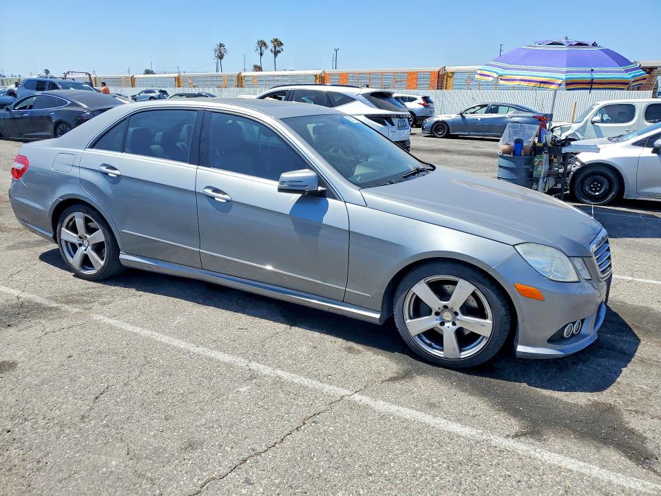 2010 Mercedes-benz E-class VIN WDDHF5GB2AA073894 COPART salvage auction — REAR END, CA - SALVAGE CERTIFICATE, sold $1,250 on 2026-08-11 (photo 4)