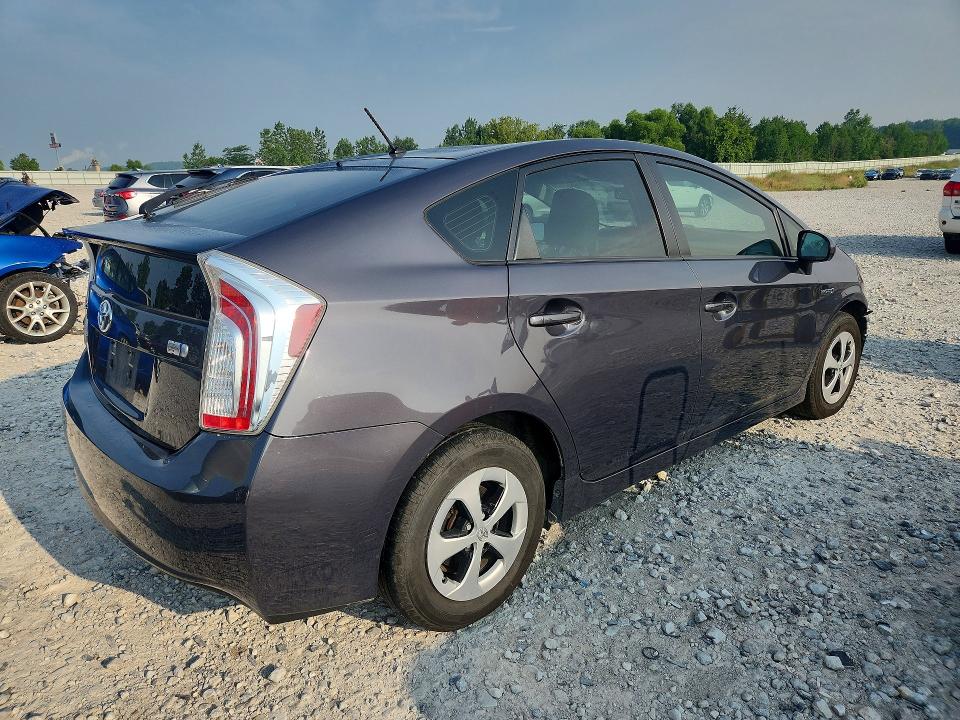 2013 Toyota Prius VIN JTDKN3DU2D1707626 COPART salvage auction — FRONT END, Mi - Certificate Of Title, sold $300 on 2026-07-30 (photo 3)