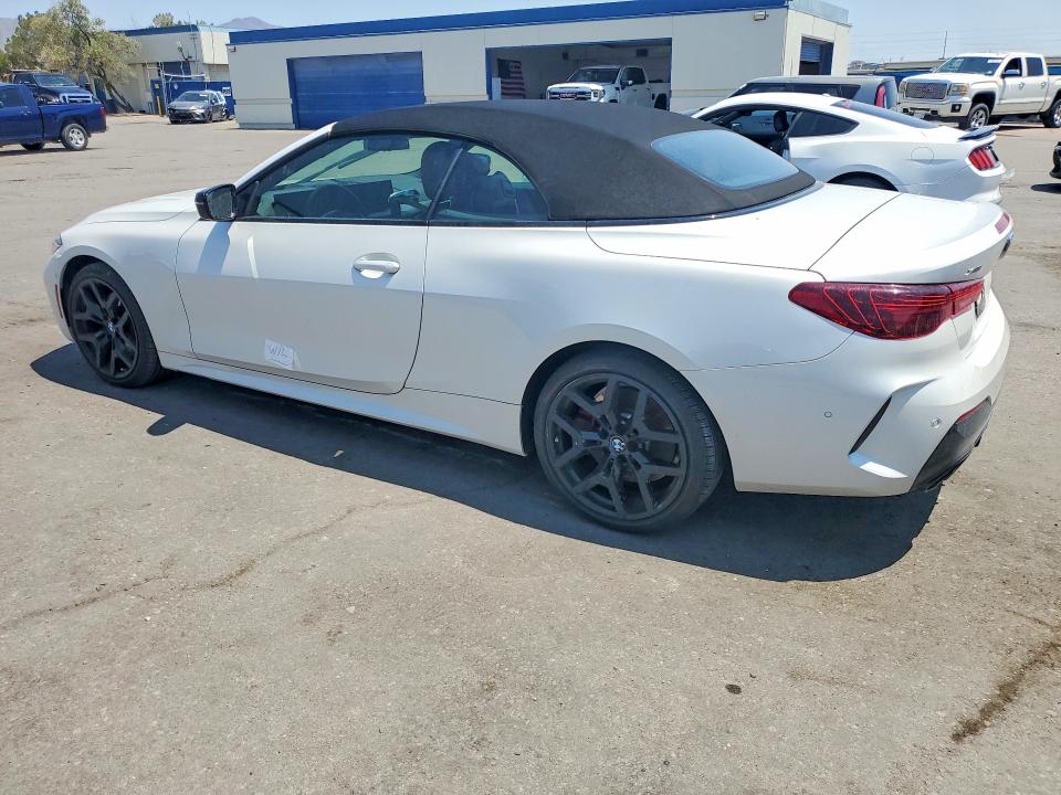 2025 BMW M4 VIN WBA73DB08SCU22591 COPART salvage auction — WATER/FLOOD, Tx - Salvage Title-Flood Damage, sold $26,250 on 2026-08-21 (photo 2)