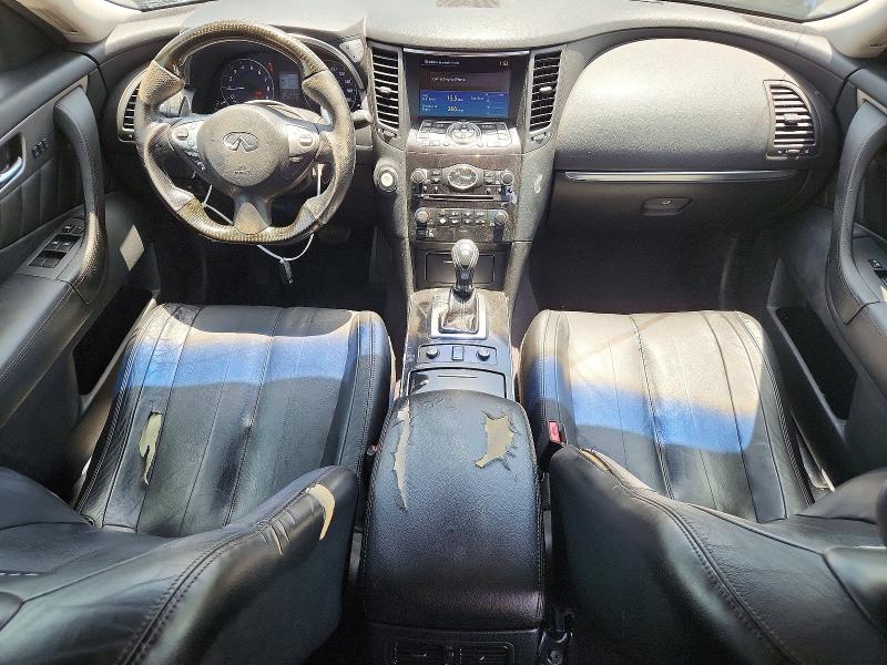 2013 Infiniti Fx VIN JN8CS1MW1DM173668 COPART salvage auction — NORMAL WEAR, Tx - Cert Of Title-Rebuilt Salvage, sold $250 on 2026-07-27 (photo 8)