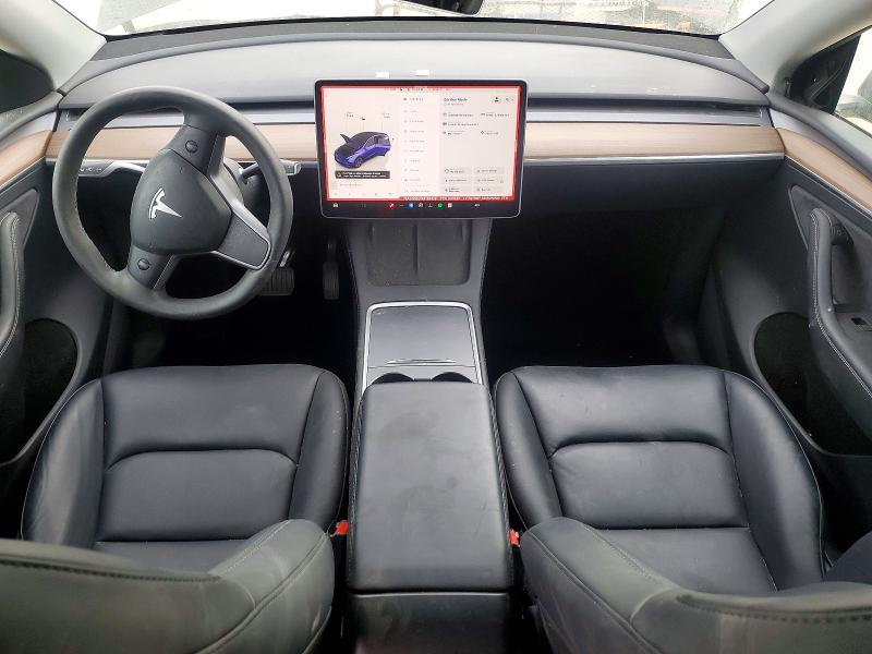 2024 Tesla Model y VIN 7SAYGDEE0RF158429 COPART salvage auction — FRONT END, Ca - Salvage Certificate, sold $7,700 on 2026-07-28 (photo 8)