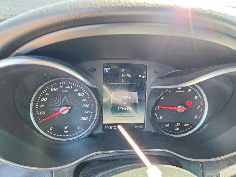 2019 Mercedes-benz Glc VIN WDC0G4KB9KV139710 COPART salvage auction — REAR END, On - Permit No Brand - Unfit, sold $13,900 on 2026-08-11 (photo 9)