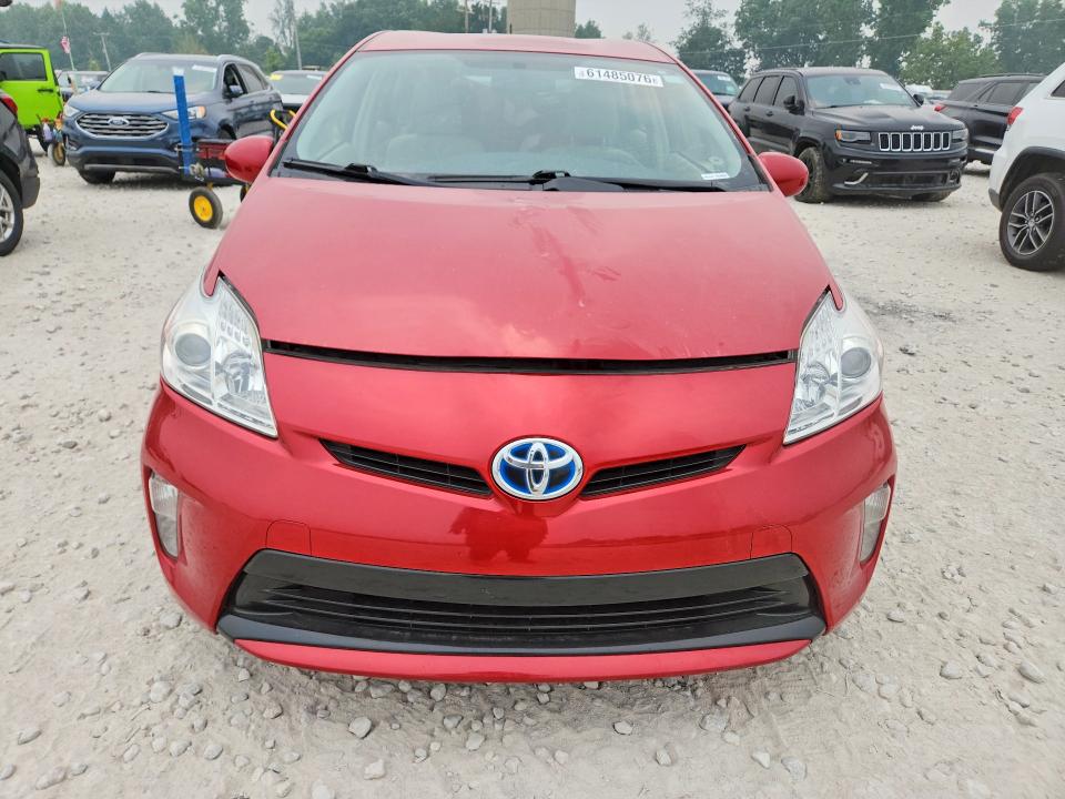 2014 Toyota Prius VIN JTDKN3DU7E1752028 COPART salvage auction — REAR END, Mi - Certificate Of Title, sold $550 on 2026-07-30 (photo 5)