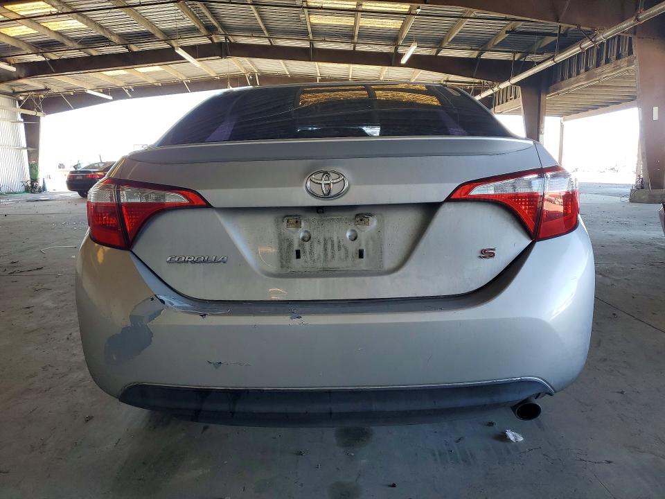 2014 Toyota Corolla VIN 5YFBURHE8EP033794 COPART salvage auction — FRONT END, CA - DIS/DLR/EXP ONLY CLEAN TITLE, sold $1,050 on 2026-07-23 (photo 6)