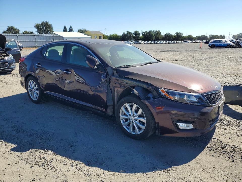 2014 Kia VIN 5XXGN4A79EG311435 COPART salvage auction — FRONT END, Ca - Salvage Certificate, sold $1,950 on 2026-07-14 (photo 4)