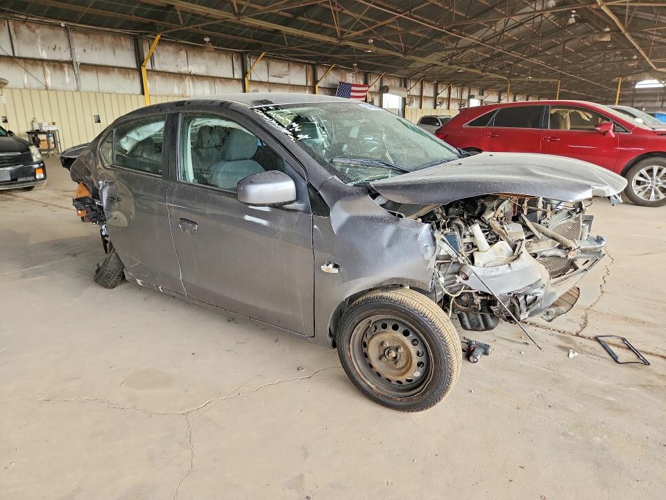 2017 Mitsubishi Mirage VIN ML32F3FJ9HHF05868 COPART salvage auction — FRONT END, Az - Cert Of Title-Restored Salvage (P), sold $475 on 2026-07-29 (photo 4)