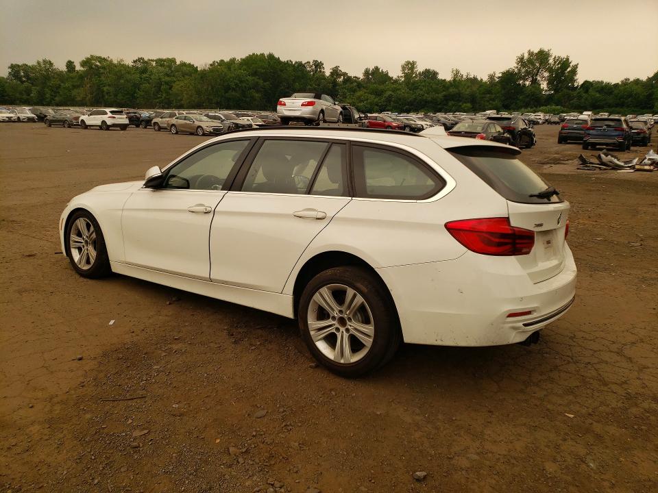 2017 BMW 3 series VIN WBA8K3C55HK678696 COPART salvage auction — FRONT END, CT - CERT OF TITLE-SALVAGE, sold $525 on 2026-07-24 (photo 2)