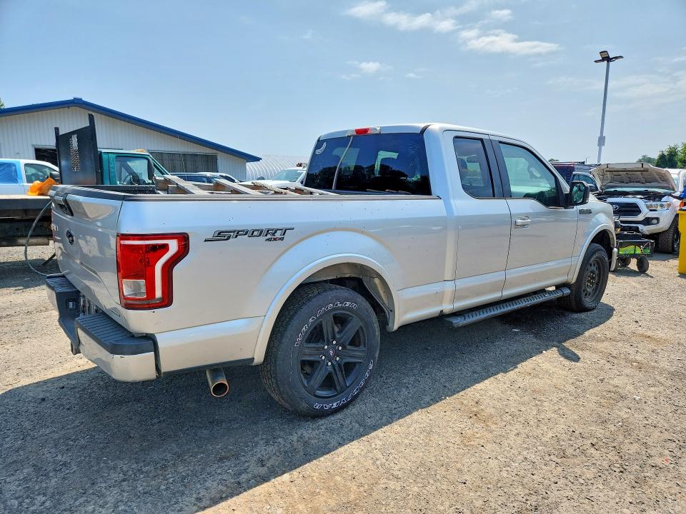 2016 Ford F-150 VIN 1FTFX1EF5GFC04289 COPART salvage auction — FRONT END, Wv - Certificate Of Title, sold $825 on 2026-08-27 (photo 3)
