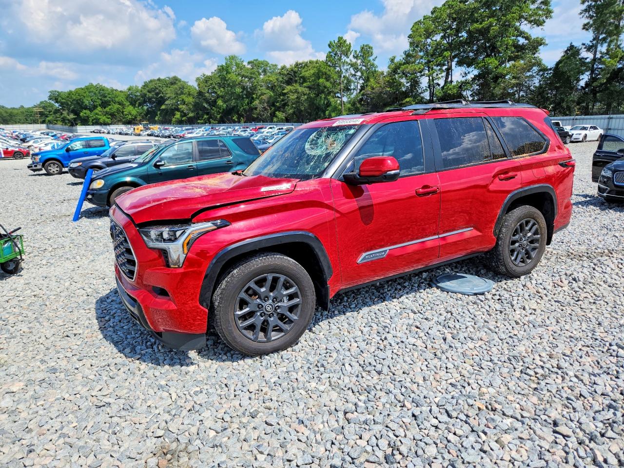 2025 Toyota Sequoia VIN 7SVAAABA7SX064503 — COPART salvage auction photo