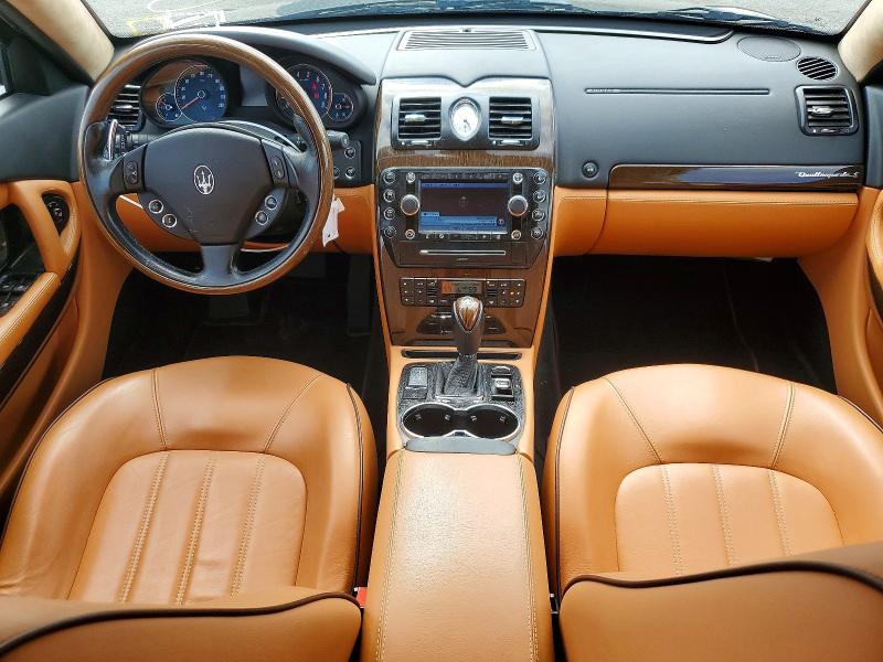 2010 Maserati Quattroporte VIN ZAM39JKA0A0050697 COPART salvage auction — SIDE, NY - MV-907A SALVAGE CERTIFICATE, sold $4,300 on 2026-08-07 (photo 8)