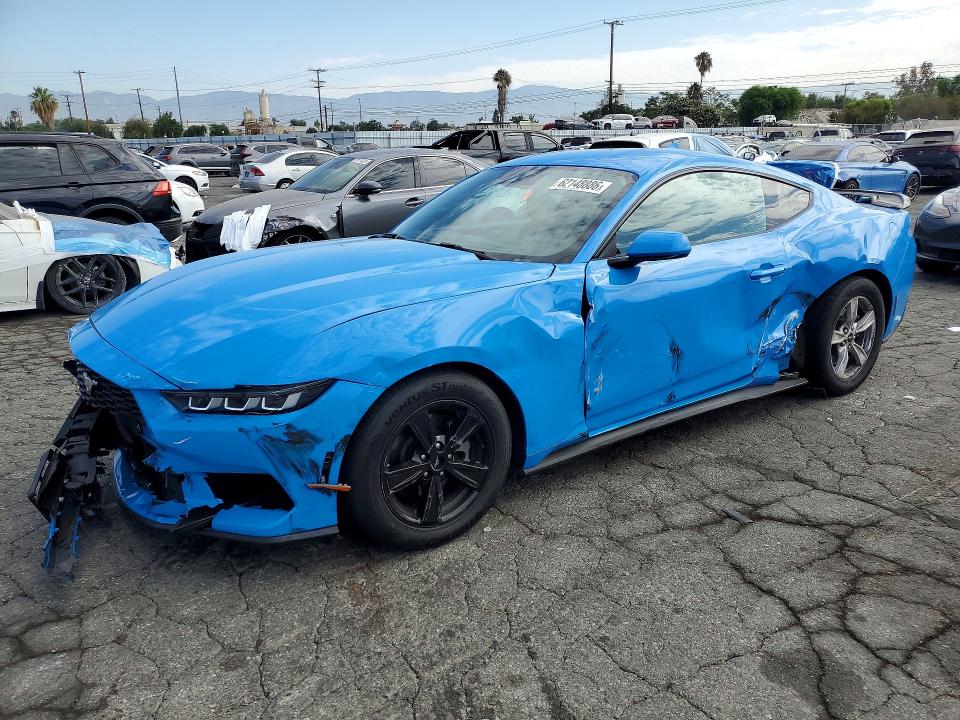 2024 Ford Mustang VIN 1FA6P8THXR5121713 — COPART salvage auction photo