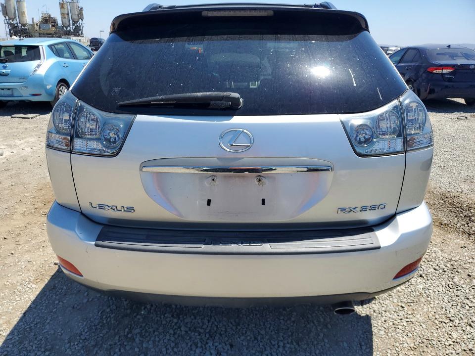 2006 Lexus Rx VIN JTJHA31U060105601 COPART salvage auction — FRONT END, Ca - Salvage Certificate, sold $125 on 2026-07-21 (photo 6)