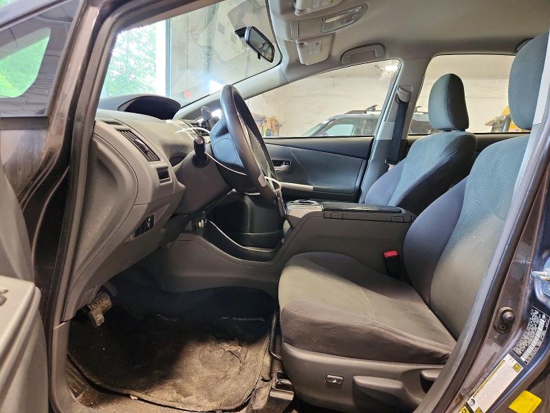 2013 Toyota Prius VIN JTDZN3EU9D3213796 COPART salvage auction — NORMAL WEAR, Vt - Certificate Of Title, sold $1,750 on 2026-07-27 (photo 7)