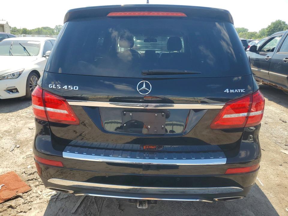 2017 Mercedes-benz Gls-klasse VIN 4JGDF6EE8HA741666 COPART salvage auction — MINOR DENT/SCRATCHES, Il - Certificate Of Title (P), sold $8,800 on 2026-07-29 (photo 6)