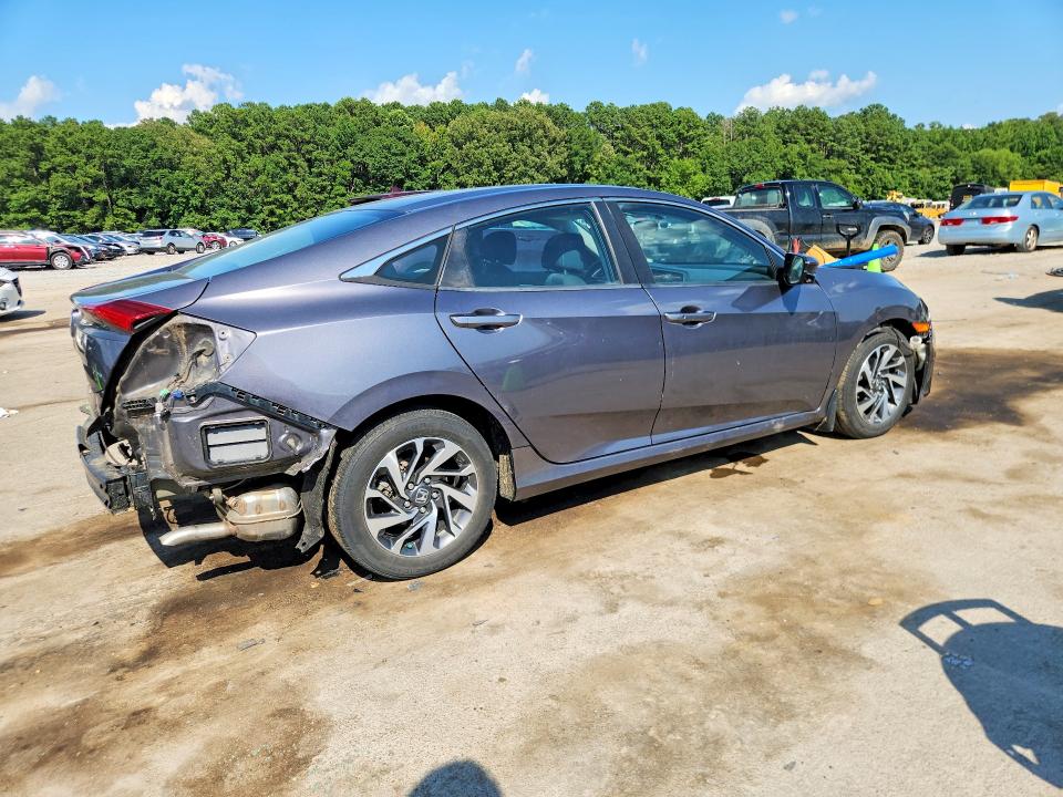 2016 Honda Civic VIN 19XFC2F7XGE074657 COPART salvage auction — REAR END, Ms - Cert Of Title-Salvaged, sold $675 on 2026-07-24 (photo 3)