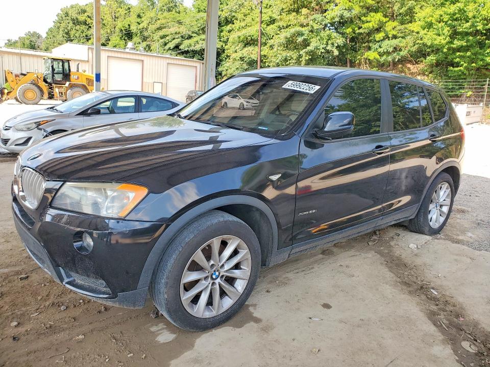 2013 BMW X3 VIN 5UXWX9C55D0A24206 COPART salvage auction — MECHANICAL, Al - Certificate Of Title (P), sold $2,650 on 2026-07-28 (photo 1)
