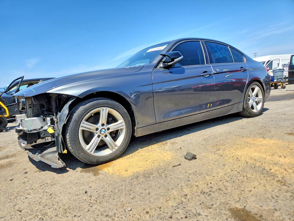 2015 BMW 3er VIN WBA3B5C56FF959837 COPART salvage auction — FRONT END, Pa - Certificate Of Salvage, sold $2,300 on 2026-07-31 (photo 1)