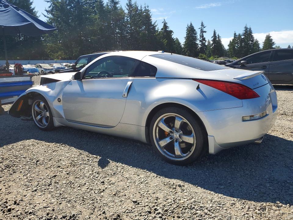 2008 Nissan 350z VIN JN1BZ34E48M751289 COPART salvage auction — FRONT END, WA - BILL OF SALE, sold $3,700 on 2026-07-31 (photo 2)