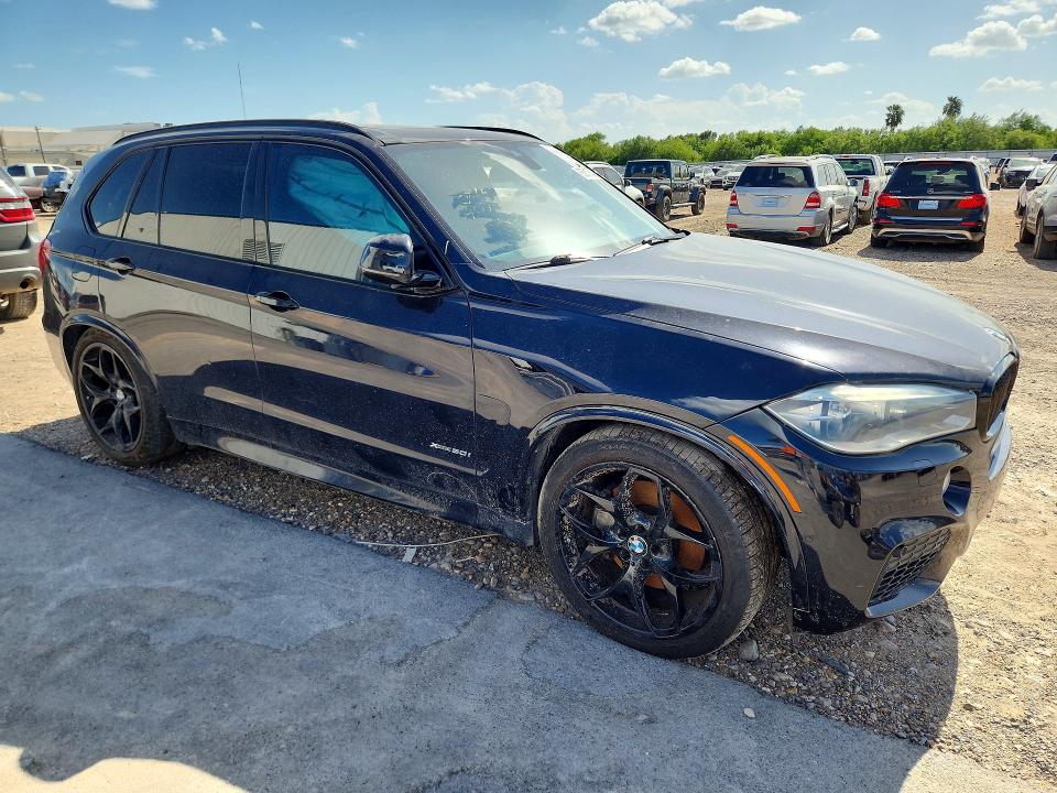 2015 BMW X5 VIN 5UXKR6C53F0J77416 COPART salvage auction — SIDE, Tx - Certificate Of Title, sold $1,950 on 2026-07-15 (photo 4)