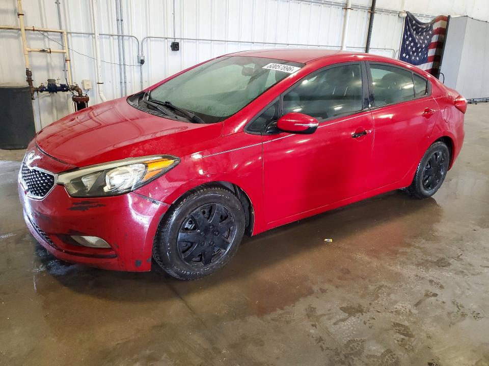 2015 Kia Forte VIN KNAFX4A61F5326365 COPART salvage auction — MINOR DENT/SCRATCHES, Fl - Certificate Of Title, sold $725 on 2026-07-27 (photo 1)
