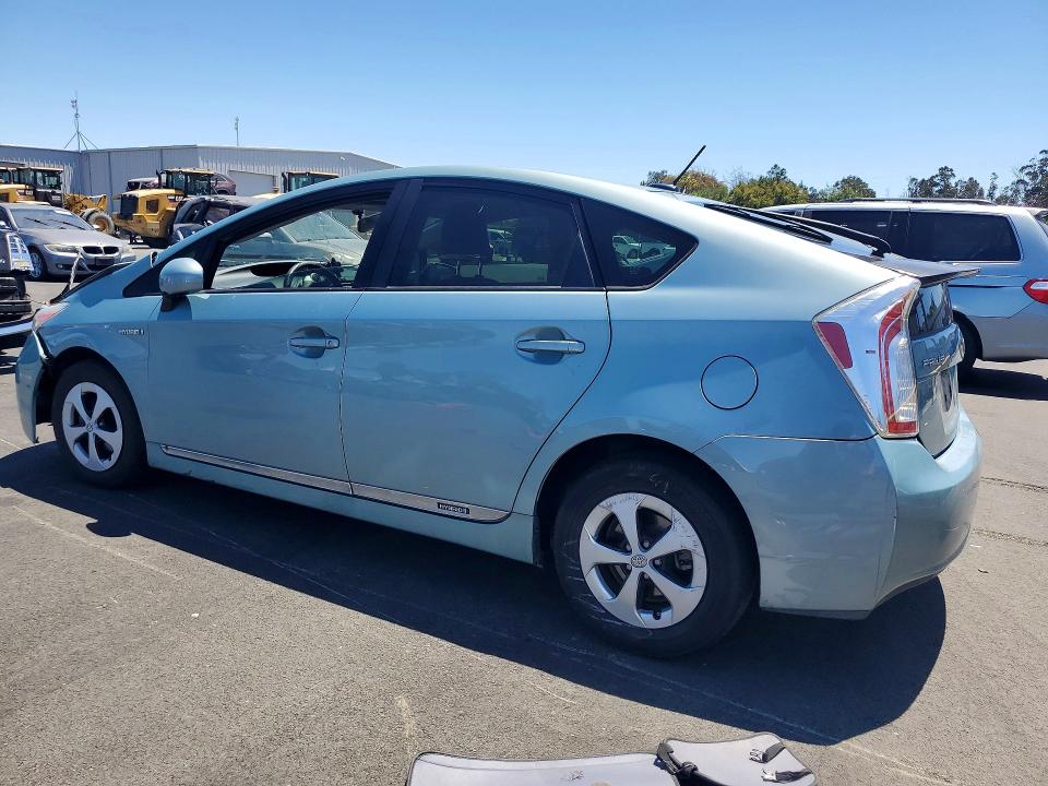 2013 Toyota Prius VIN JTDKN3DU0D5667328 COPART salvage auction — FRONT END, Ca - Salvage Certificate, sold $2,250 on 2026-07-27 (photo 2)