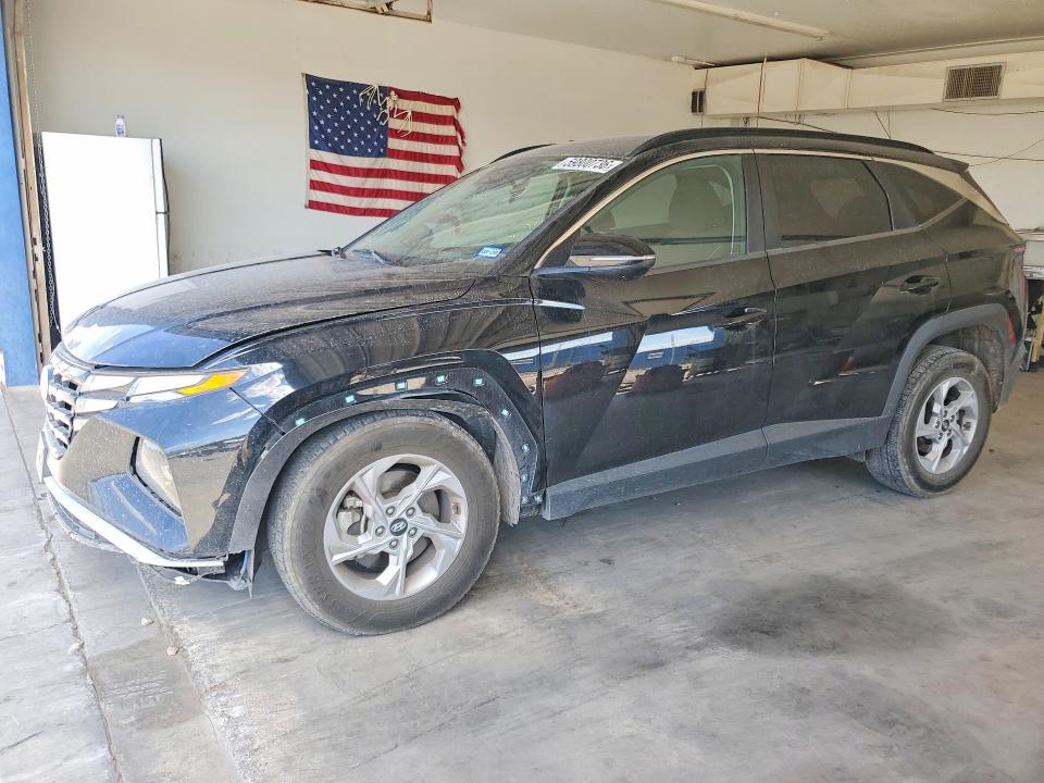 2022 Hyundai Tucson VIN 5NMJB3AE5NH041449 COPART salvage auction — FRONT END, TX - SALVAGE VEHICLE TITLE (P), sold $4,500 on 2026-07-10 (photo 1)