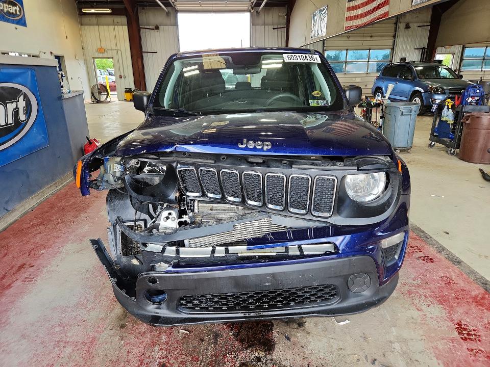 2019 Jeep Renegade VIN ZACNJBAB1KPK61324 COPART salvage auction — FRONT END, Salvage Title, sold $1,200 on 2026-07-20 (photo 5)