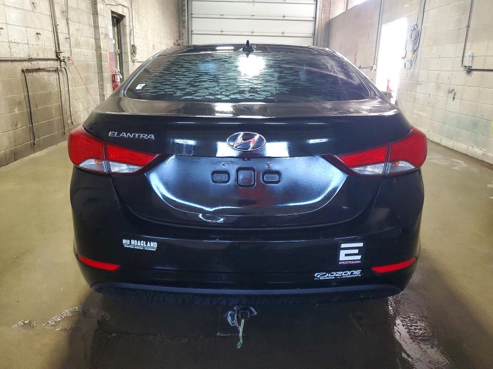 2016 Hyundai Elantra VIN KMHDH4AE3GU588664 COPART salvage auction — FRONT END, MN - NON PUBLIC CLEAN TITLE, sold $1,600 on 2026-07-25 (photo 6)