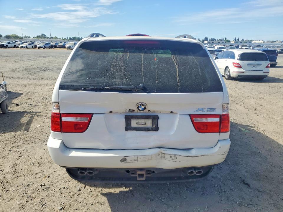 2002 BMW X5 VIN 5UXFB33532LH35619 COPART salvage auction — REAR END, CA - SALVAGE CERTIFICATE, sold $275 on 2026-07-28 (photo 6)