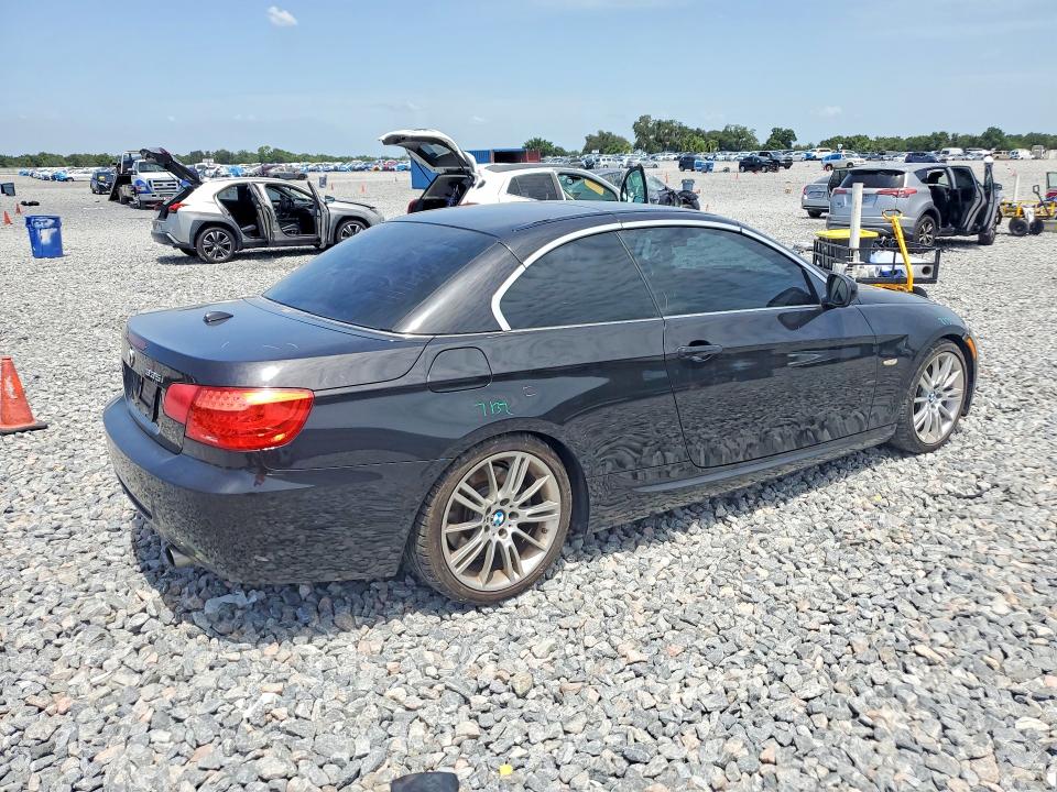 2013 BMW 3er VIN WBADX7C59DE746224 COPART salvage auction — FRONT END, Fl - Cert Of Title Slvg Rebuildable, sold $3,050 on 2026-07-31 (photo 3)