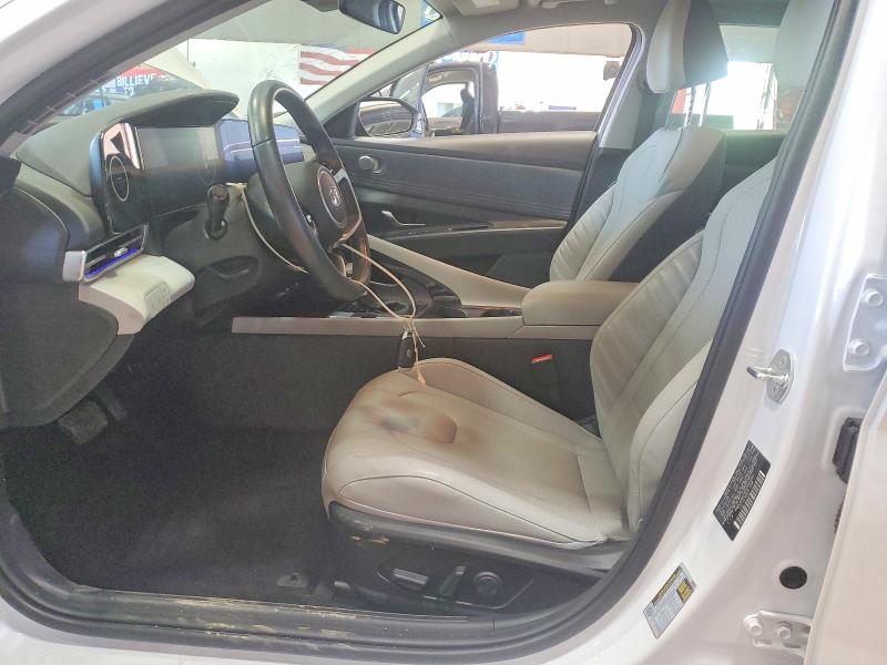 2023 Hyundai Elantra VIN KMHLN4AJ9PU090230 COPART salvage auction — SIDE, NY - MV-907A SALVAGE CERTIFICATE, sold $6,400 on 2026-07-20 (photo 7)