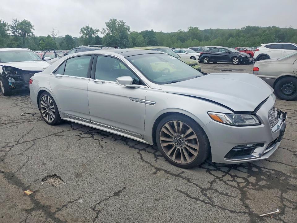 2017 Lincoln Continental VIN 1LN6L9NC6H5608060 COPART salvage auction — FRONT END, Salvage Title, sold $350 on 2026-07-23 (photo 4)
