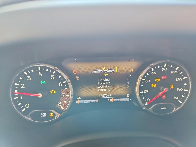 2022 Jeep Renegade VIN ZACNJDB12NPN69625 COPART salvage auction — FRONT END, Ne - Cert Of Title-Salvage, sold $3,600 on 2026-08-18 (photo 9)