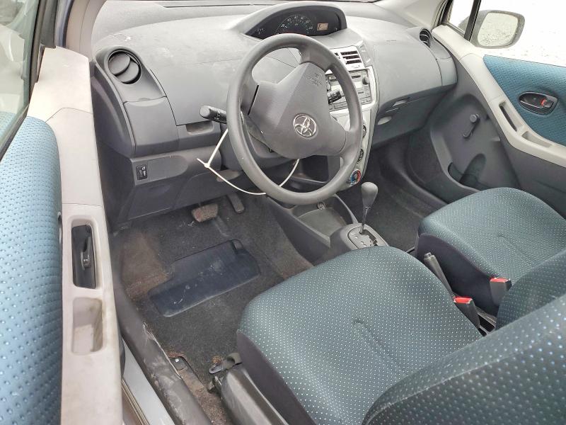 2007 Toyota Yaris VIN JTDJT923375065834 COPART salvage auction — FRONT END, Ca - Salvage Certificate, sold $700 on 2026-08-13 (photo 8)