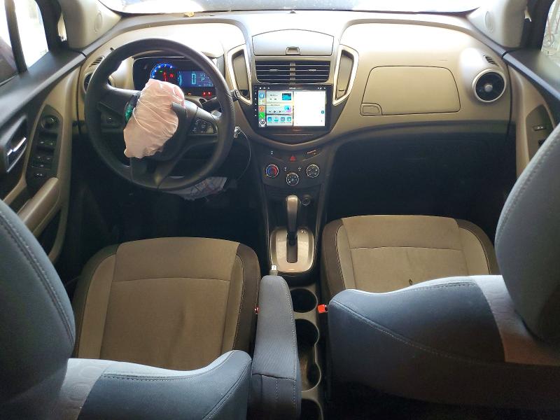 2015 Chevrolet Trax VIN KL7CJKSBXFB249355 COPART salvage auction — FRONT END, Tx - Salvage Vehicle Title, sold $200 on 2026-07-31 (photo 8)