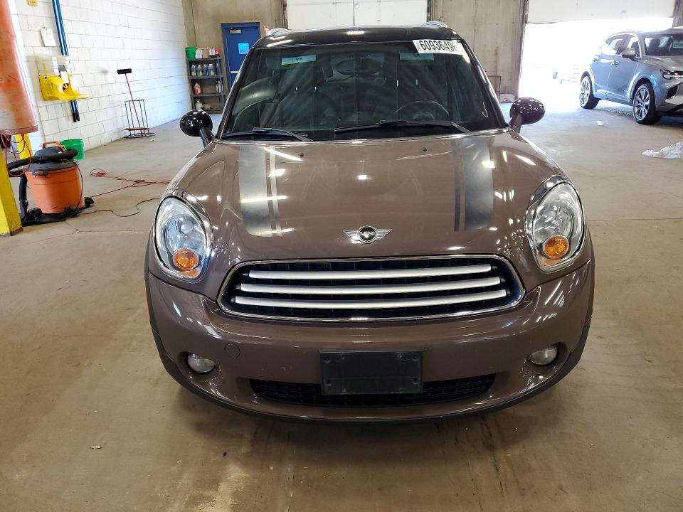 2012 Mini Cooper VIN WMWZB3C50CWM03422 COPART salvage auction — REAR END, Mn - Cert Of Title-Prior Salvage, sold $300 on 2026-07-21 (photo 5)