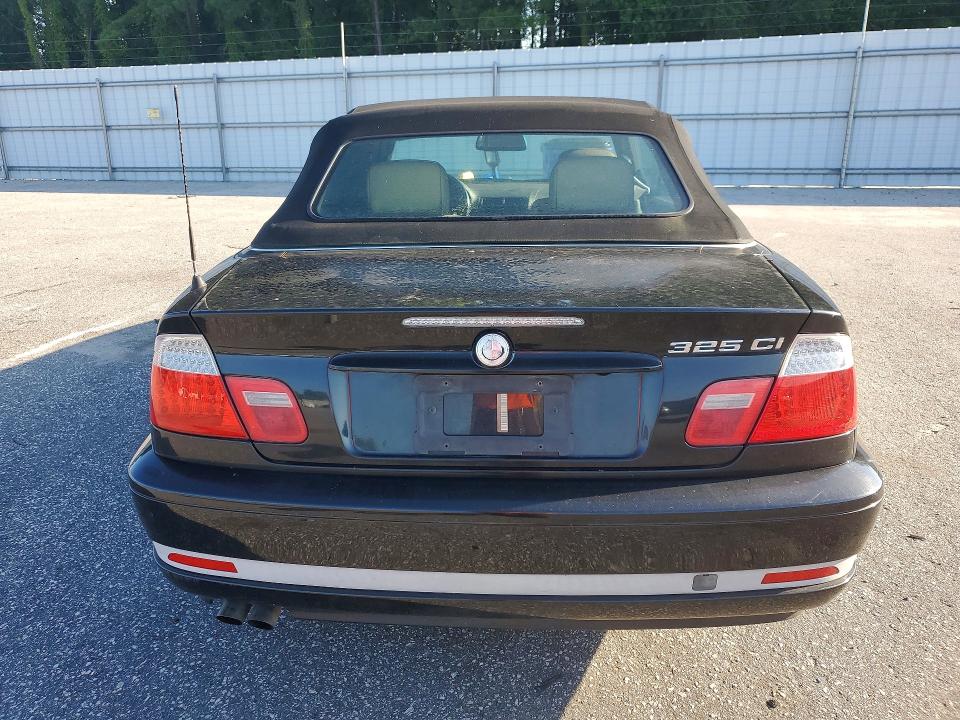 2005 BMW 3er VIN WBABW33435PL36521 COPART salvage auction — MECHANICAL, Nc - Salvage Certificate Of Title, sold $250 on 2026-07-28 (photo 6)