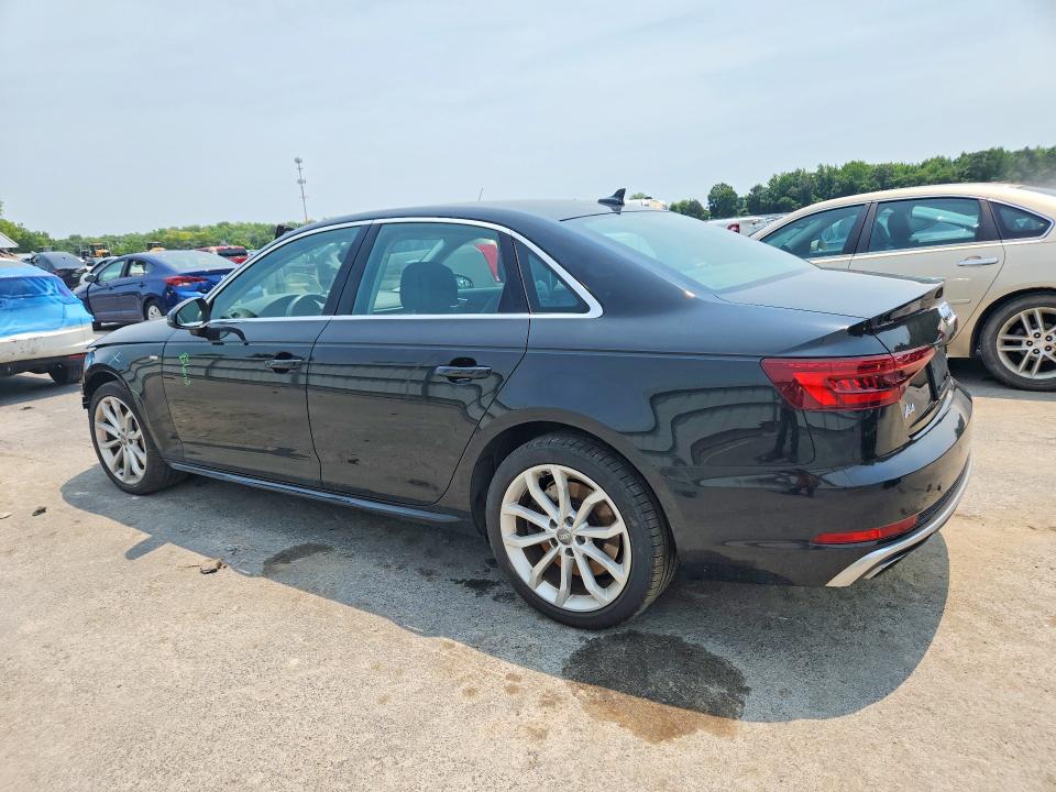 2019 Audi A4 VIN WAUENAF47KN002791 COPART salvage auction — FRONT END, Nj - Cert Of Title-Salvage, sold $1,600 on 2026-07-23 (photo 2)