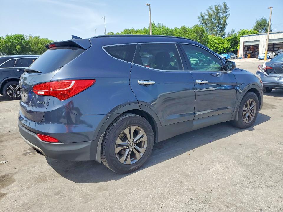 2014 Hyundai Santa fe VIN 5XYZU3LB4EG195645 COPART salvage auction — MINOR DENT/SCRATCHES, Fl - Certificate Of Title, sold $1,800 on 2026-07-15 (photo 3)
