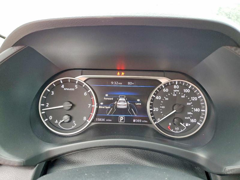 2025 Nissan Sentra VIN 3N1AB8DV3SY368896 COPART salvage auction — FRONT END, OK - CERTIFICATE OF TITLE, sold $12,800 on 2026-07-27 (photo 9)