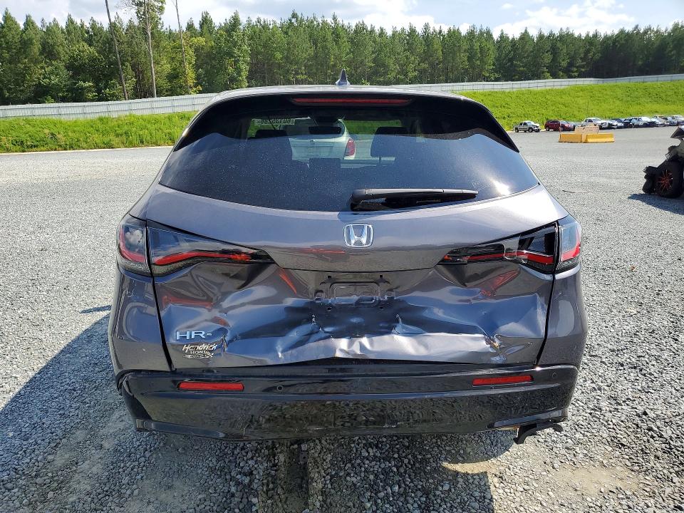 2026 Honda Hr-v VIN 3CZRZ1H76TM732598 COPART salvage auction — REAR END, Nc - Salvage Certificate Of Title, sold $15,300 on 2026-08-20 (photo 6)